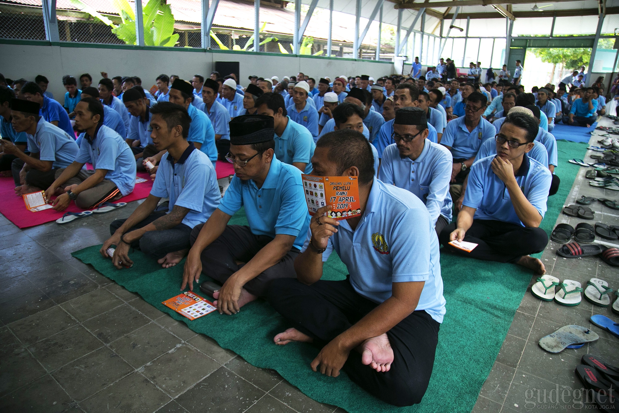 KPU Kota Yogyakarta Gelar Sosialisasi Pemilu 2019 di Lapas Wirogunan 