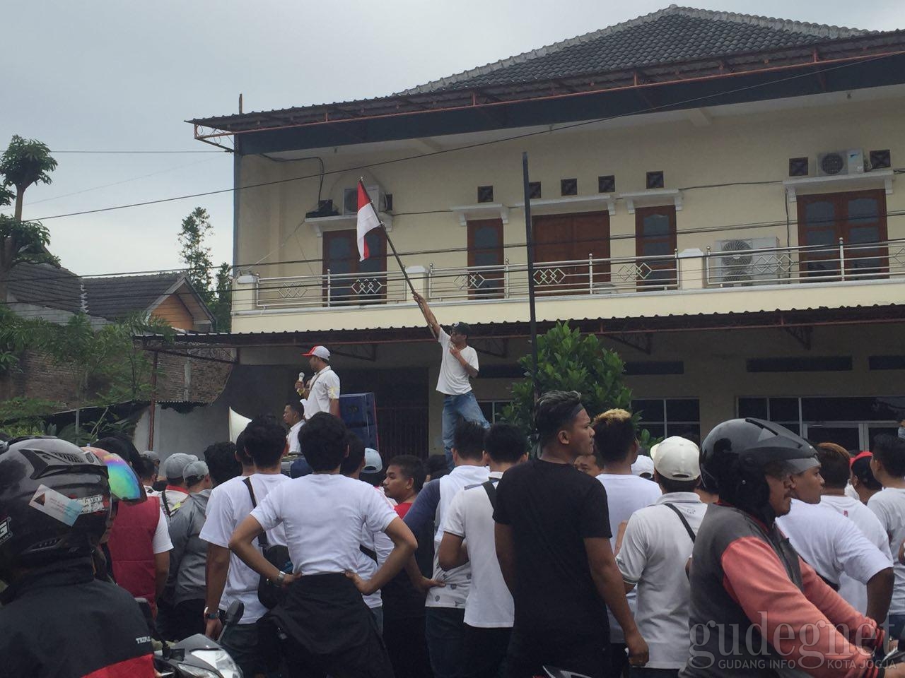 Driver GoJek Yogya Demo Tuntut Perubahan Sistem