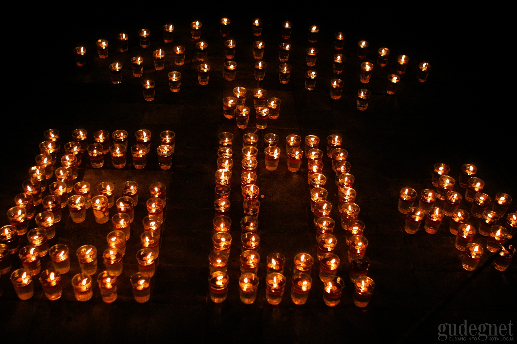 Earth Hour 2019, Kawasan Titik Nol Gelap Gulita