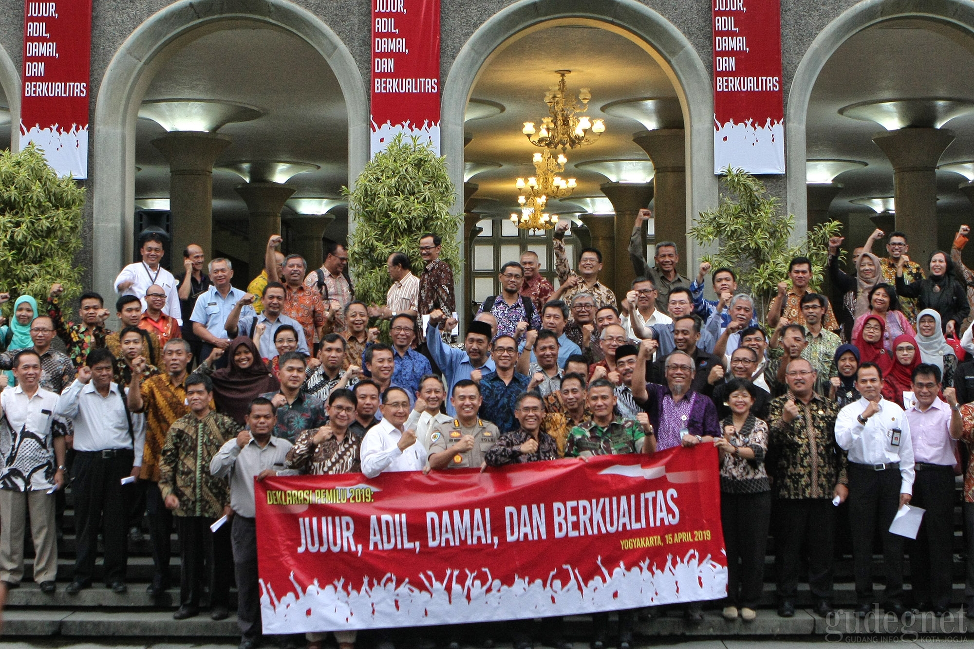 UGM Gelar Deklarasi Pemilu Jujur, Damai dan Berkualitas