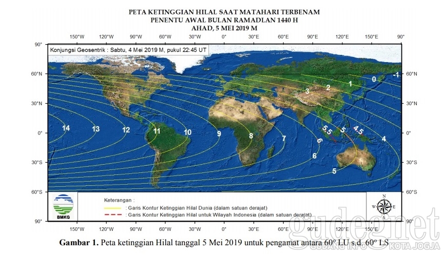 BMKG: Ijtima' Terjadi Minggu, 5 Mei