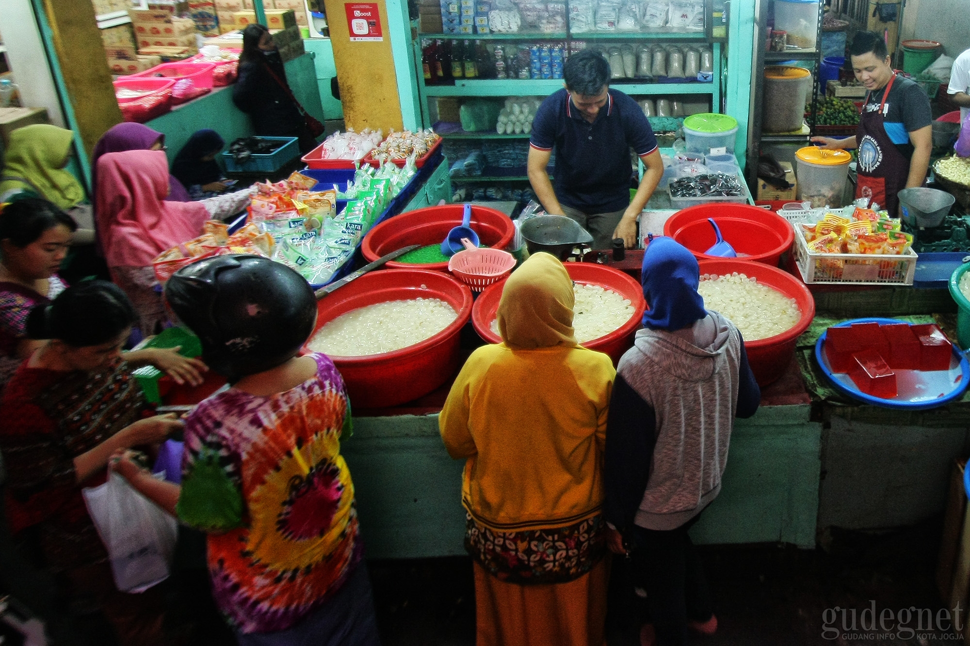 Pedagang Kolang-Kaling Beringharjo Kebanjiran Pesanan