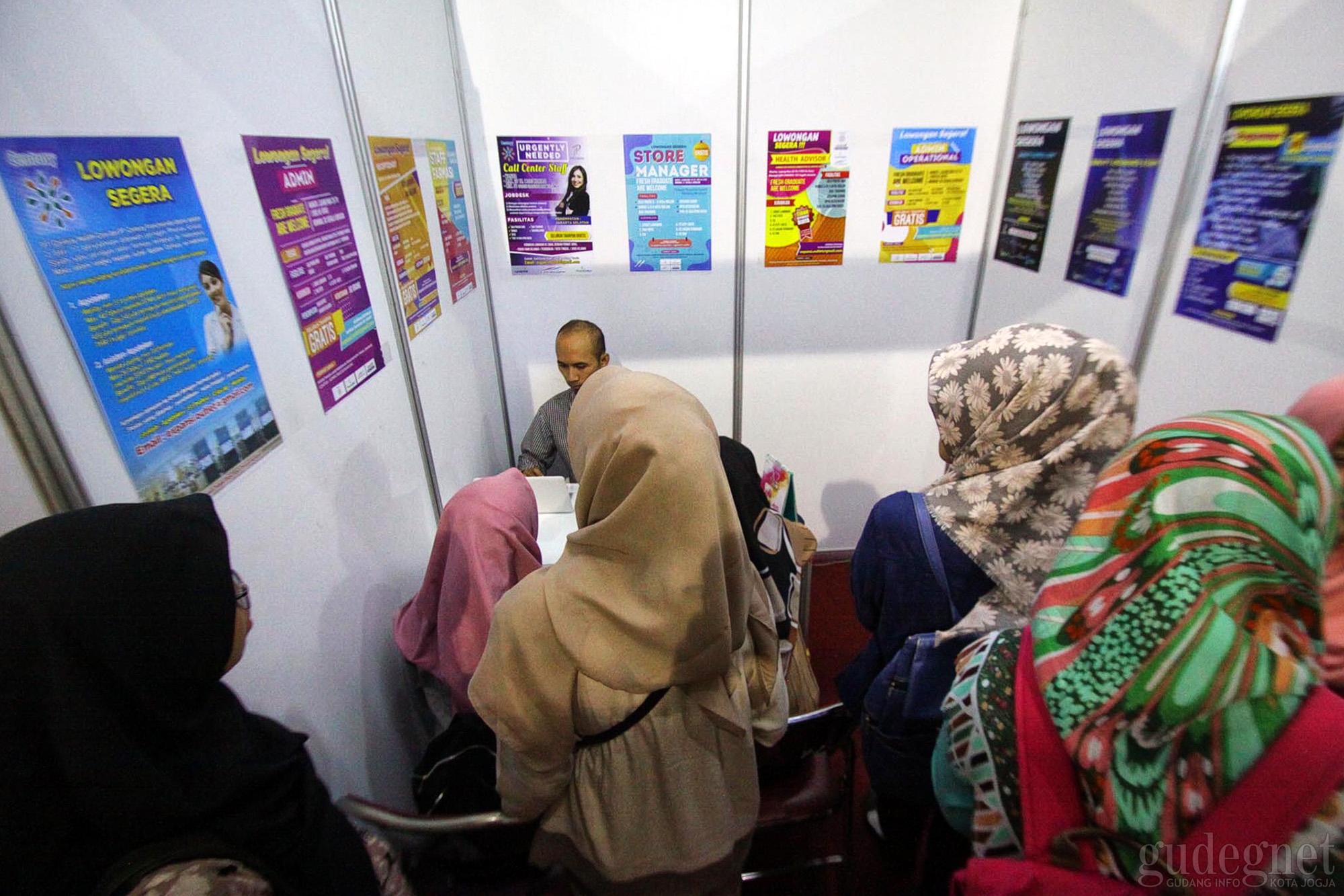 Job Fair Pemkot Yogyakara Diserbu Ribuan Pencaker