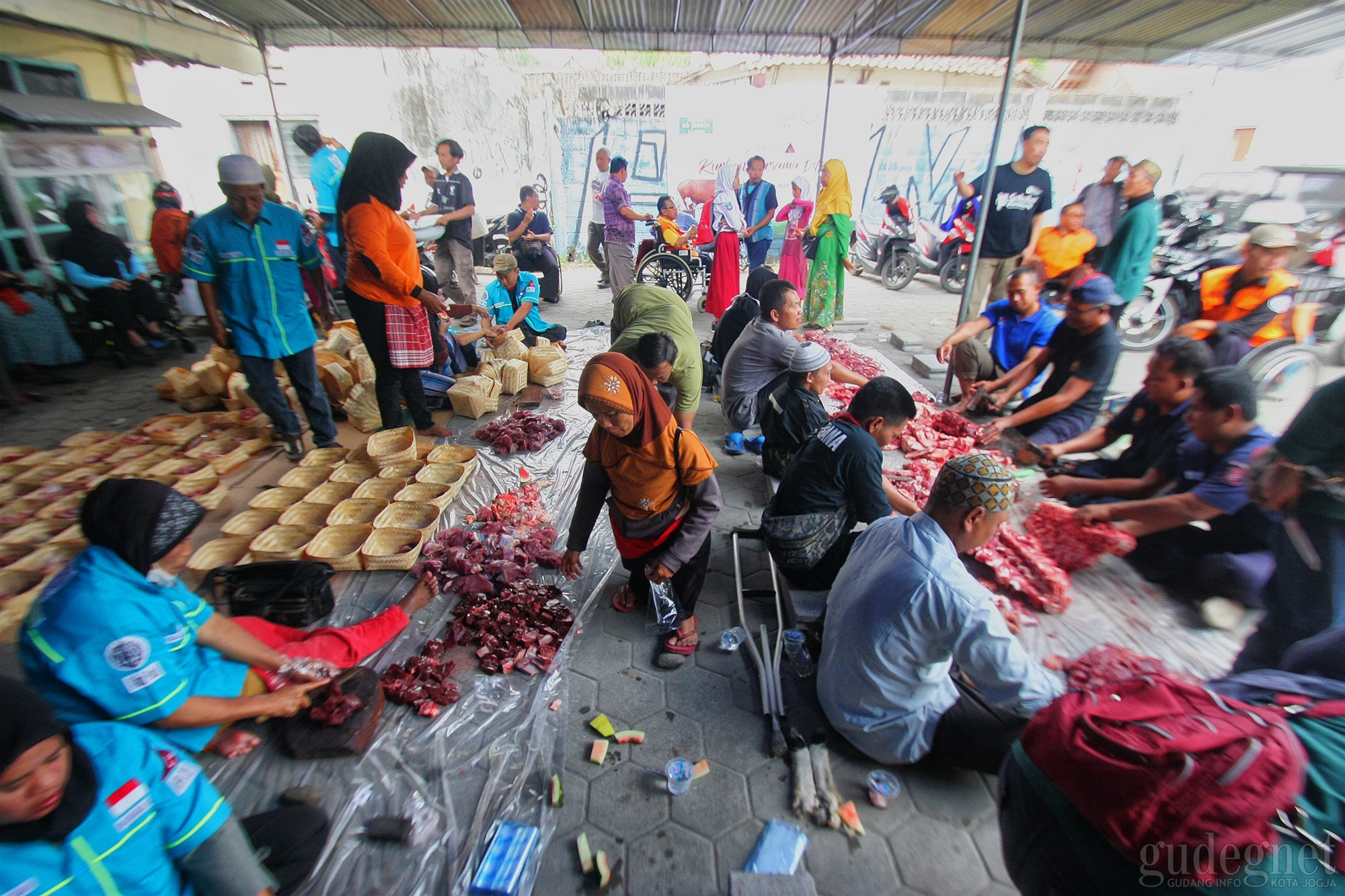 Kemandirian Difabel GADING saat Rayakan Idul Adha 