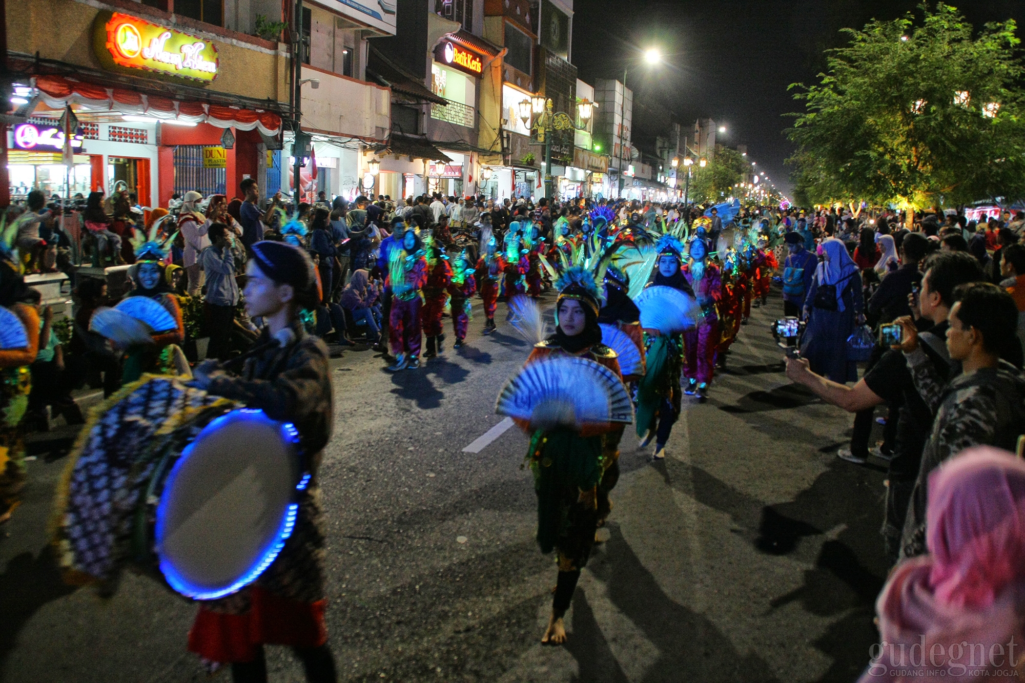 Ribuan Warga Padati Malioboro saat Jogja Takbir Festival 2019