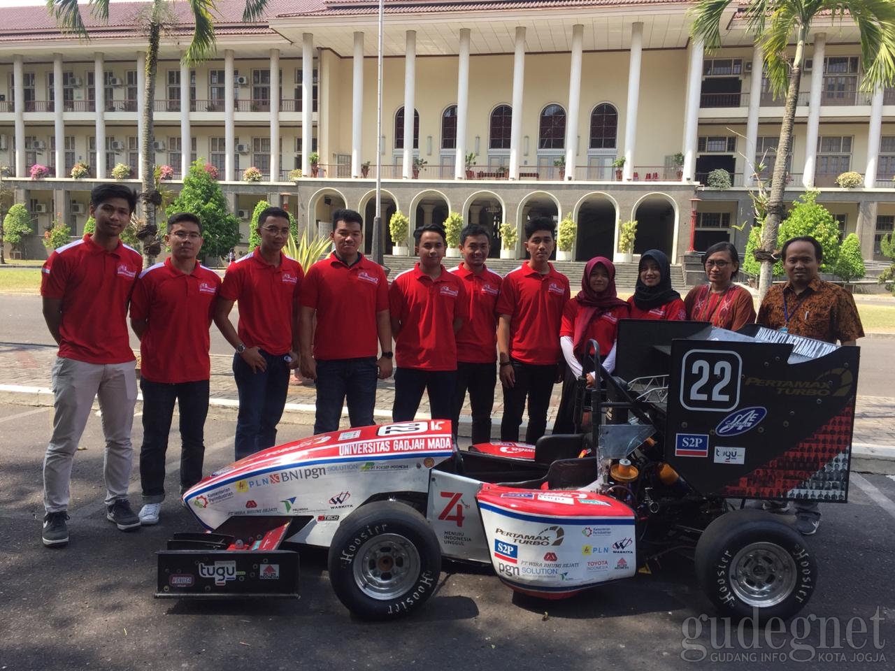 Mobil Tim Bimasakti UGM Siap Geber Student Formula Japan 2020