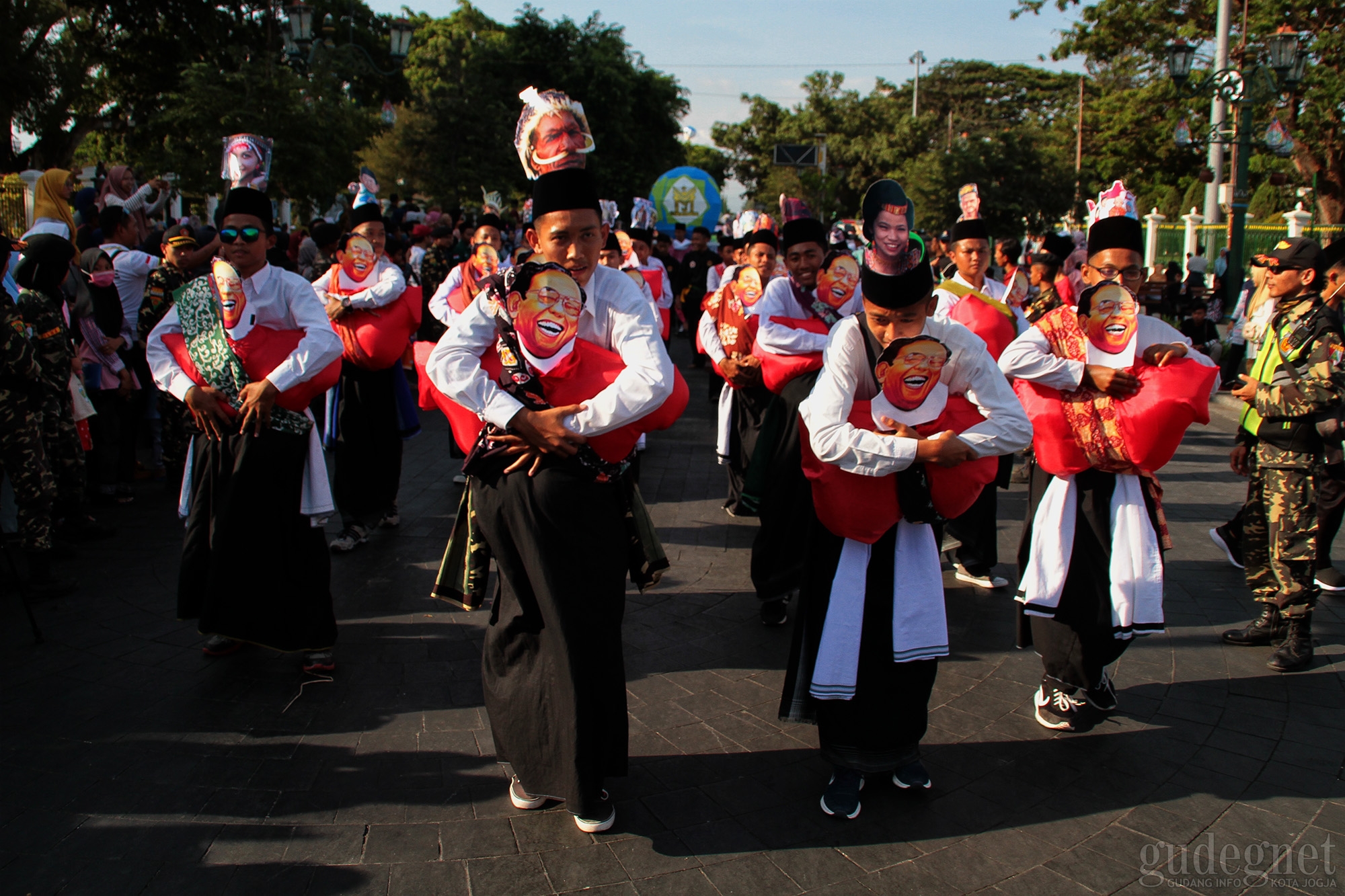 Ada Gus Dur saat Pawai Grebeg Santri 2019