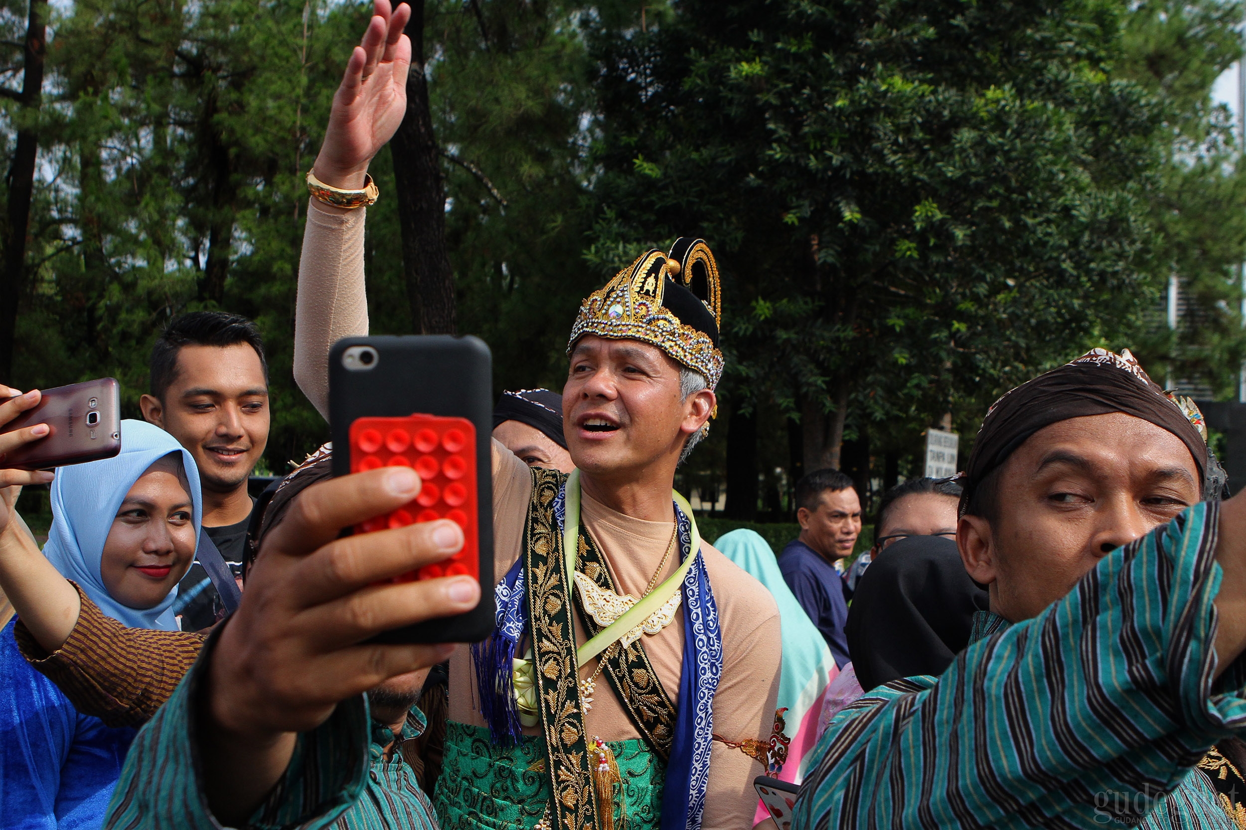 Ganjar Pranowo Jadi Rama di Nitilaku UGM 2019