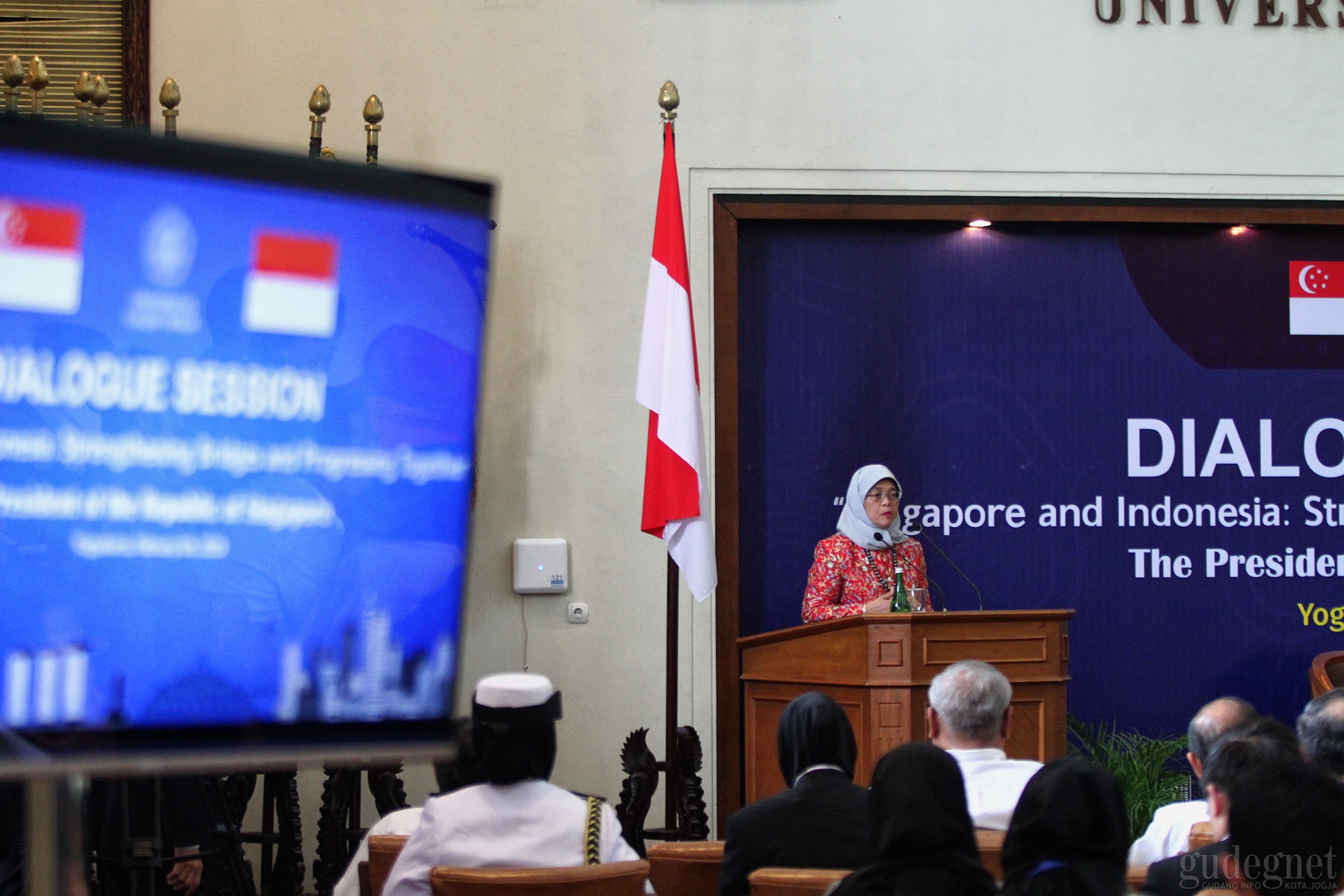 Presiden Singapura Hadiri Dialog Bersama di UGM