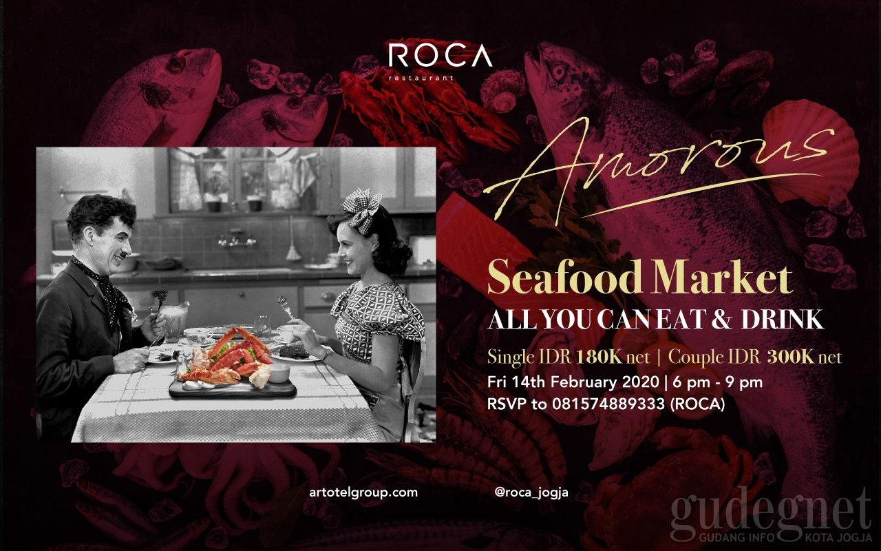 Rayakan Valentine di Amorous Seafood Market Artotel