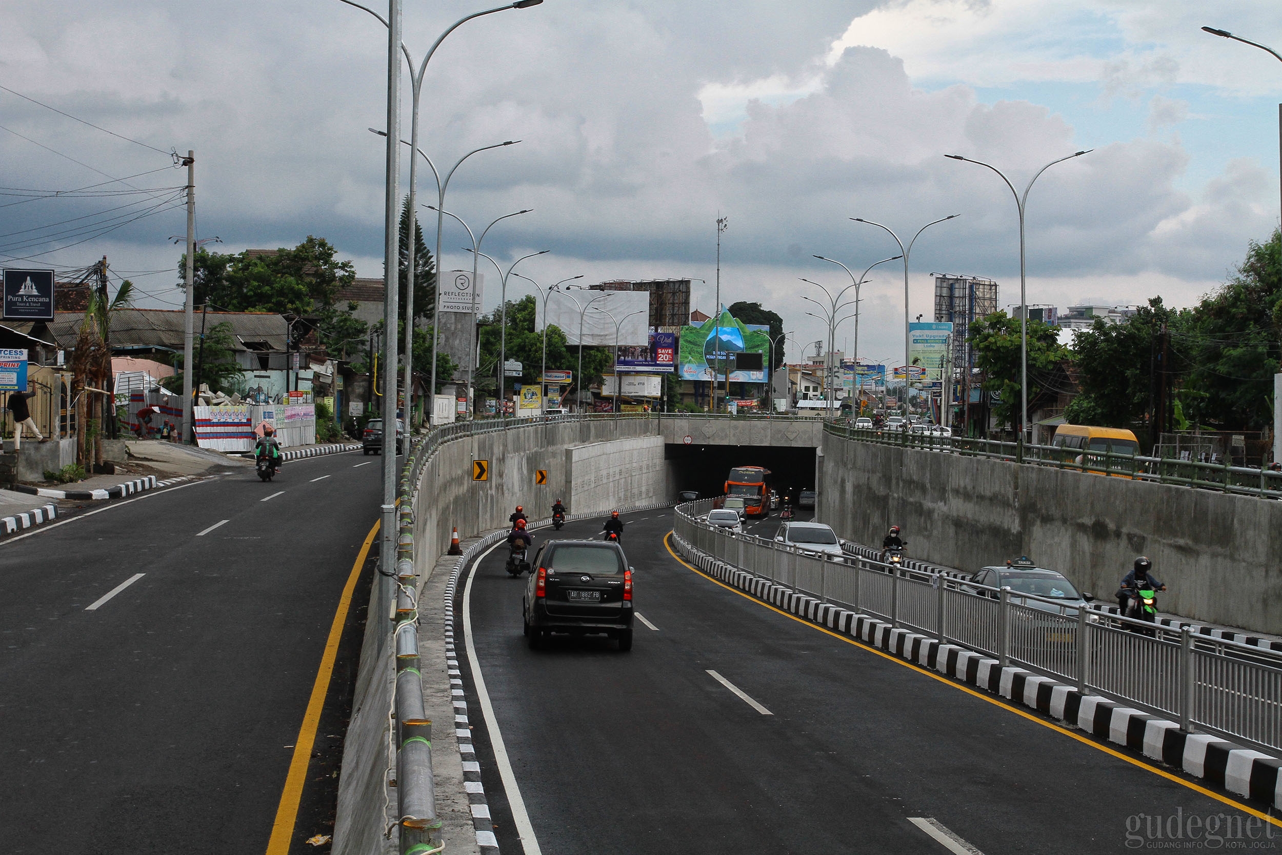 Sempat Molor, Underpass Kentungan Mulai Dibuka