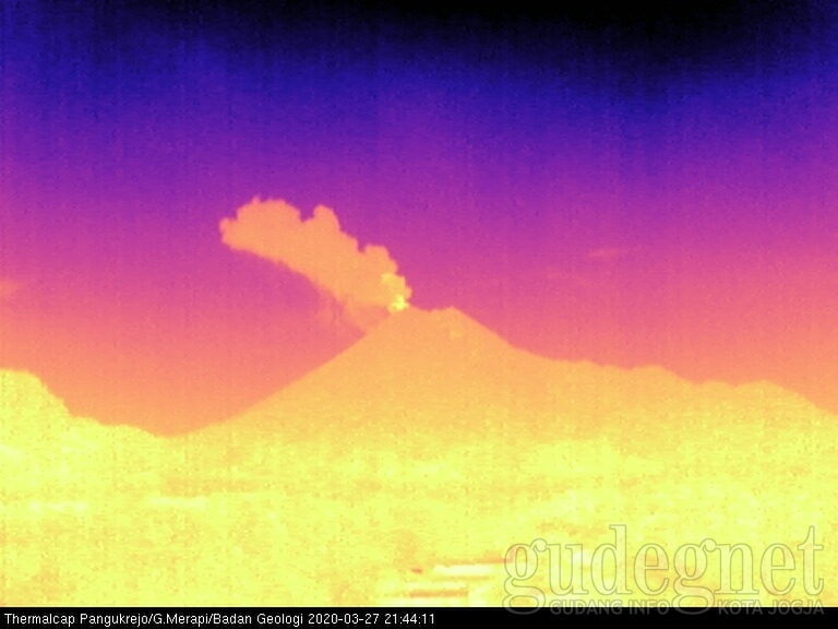 Breaking News: Merapi Kembali Erupsi Malam Ini