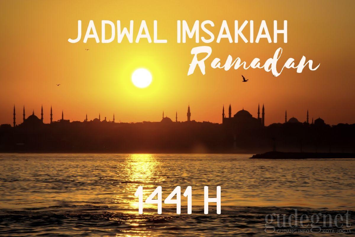 Jadwal Imsakiah DI Yogyakarta Rabu dan Kamis, 13-14 Ramadan 1441 H