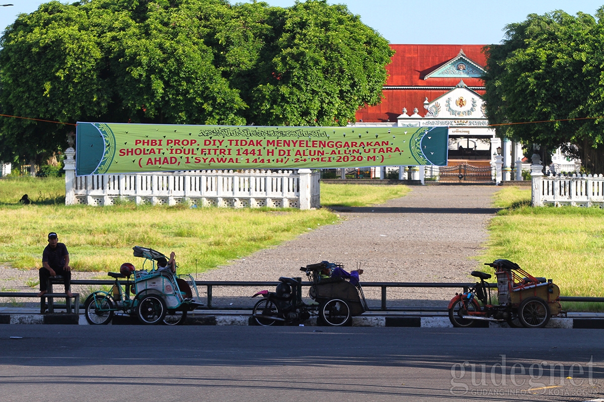 Tidak ada Salat Id di Alun-alun Utara Keraton Yogyakarta