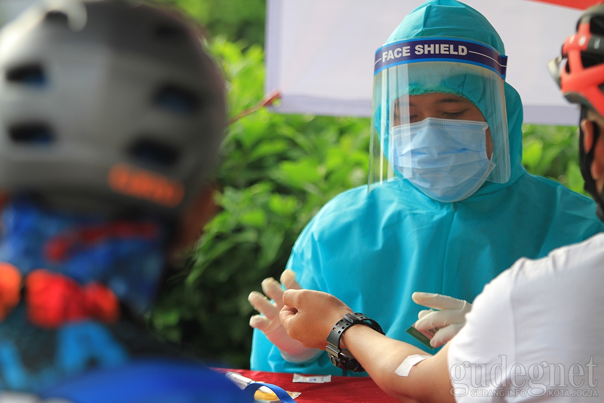 Hasil Rapid Test Acak di Tugu, Malioboro dan Altar Seluruhnya Non-Reaktif