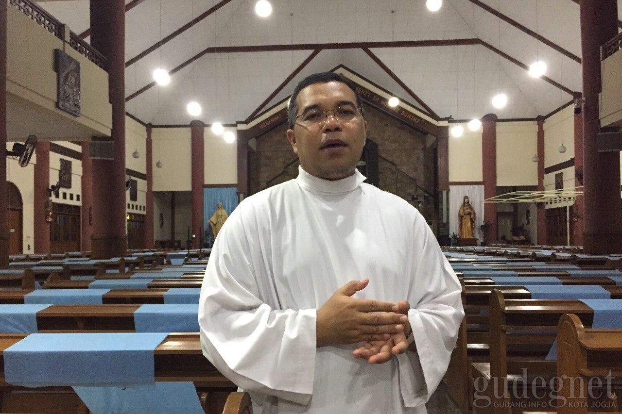 Misa akan Kembali Dihadiri Umat, Gereja Baciro Lakukan Persiapan