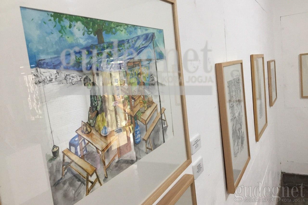 Pameran Trans Zig-zag Suguhkan Puluhan Sketsa 