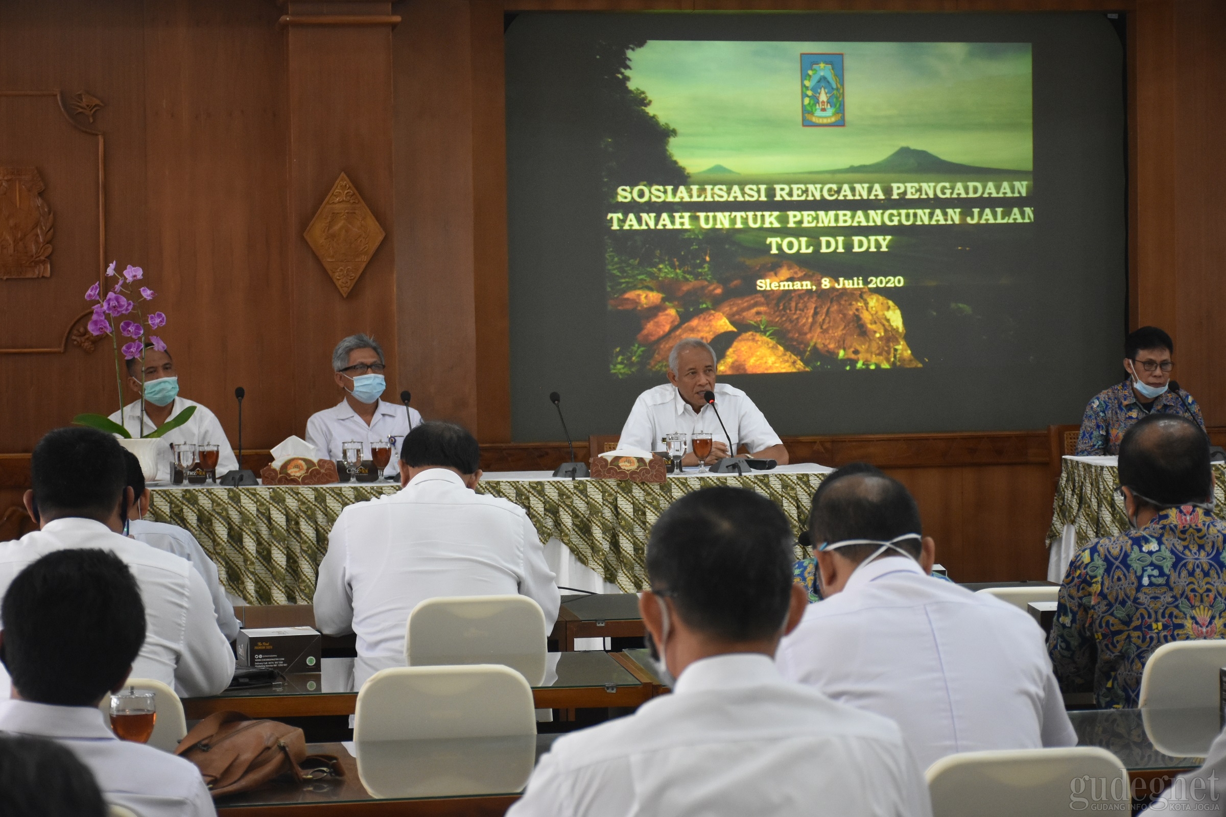 Tol Yogya-Bawen, Dispertaru Sosialisasikan Pengadaan Tanah 