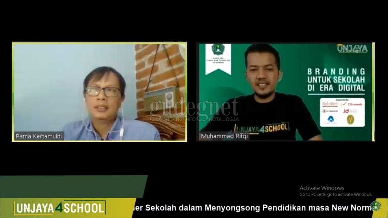 Peserta dari Seluruh Indonesia Ikuti Webinar Unjani ''Branding untuk Sekolah di Era Digital'' 