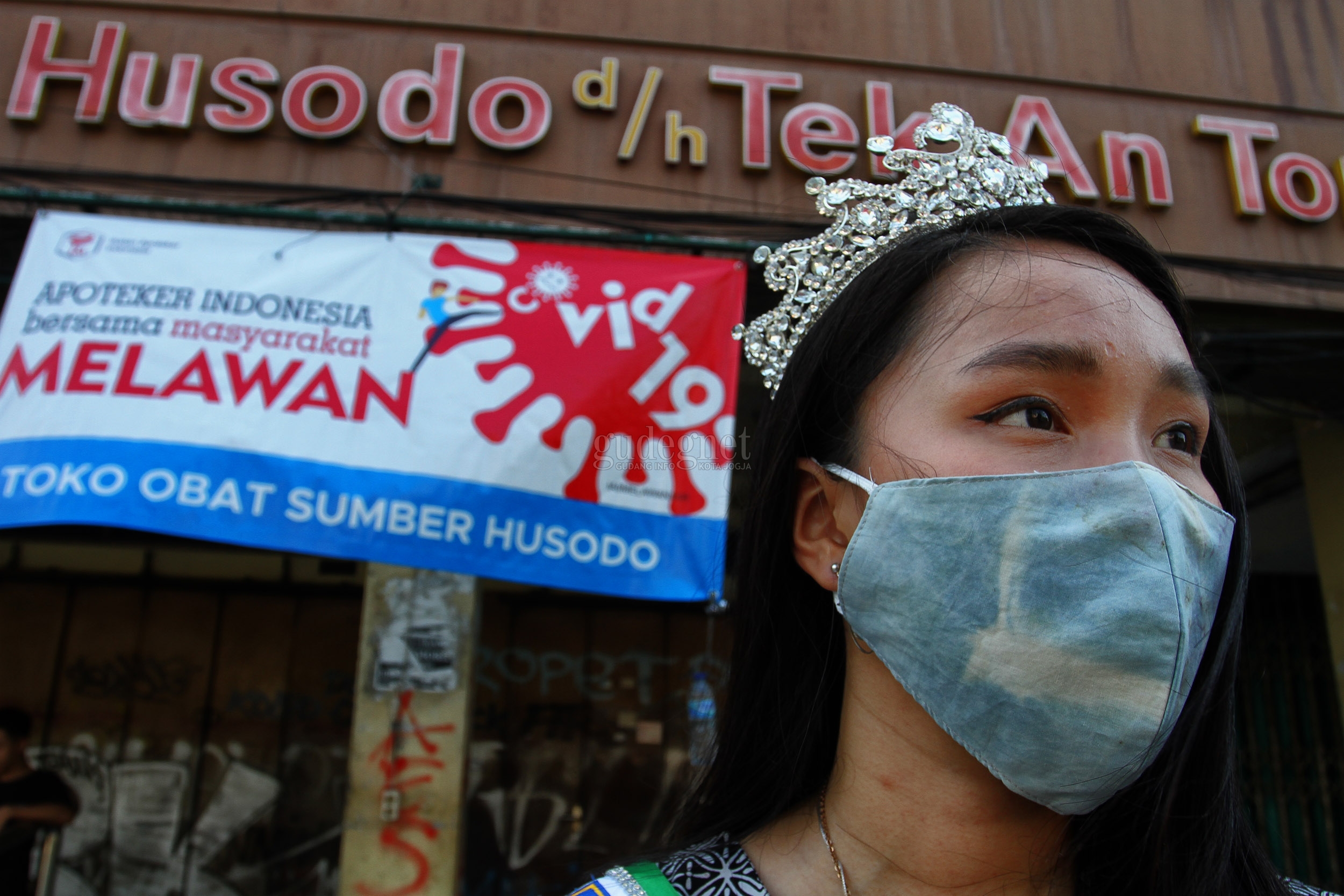 Tanpa Masker di Bantul Kena Denda Rp100.000