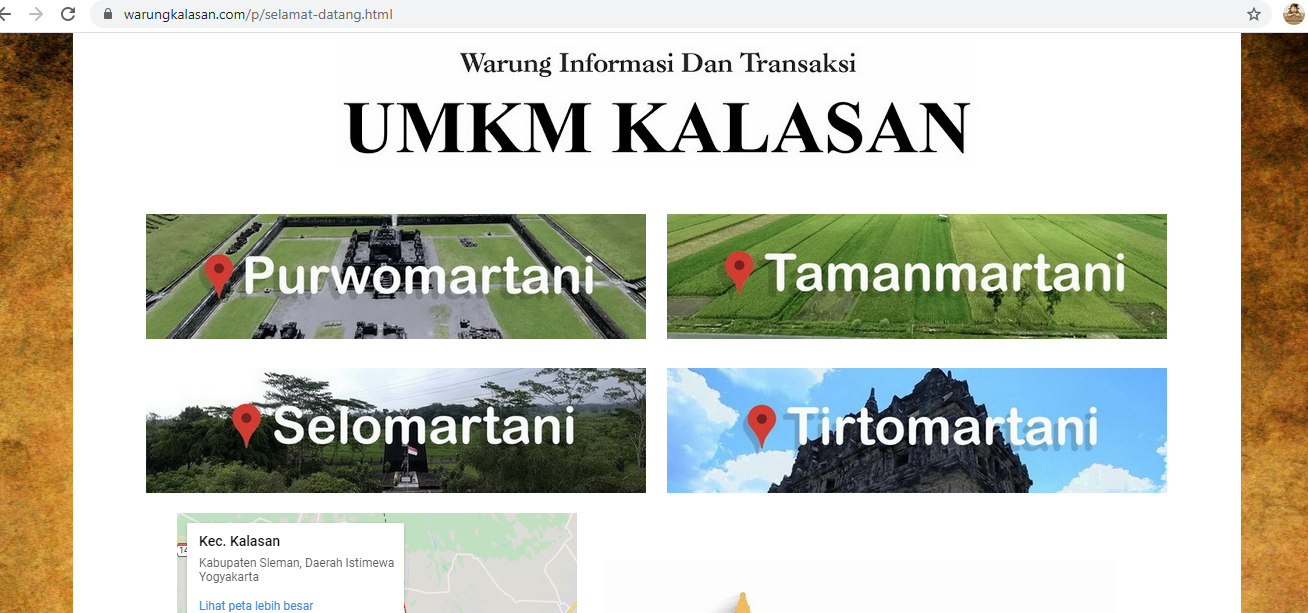 Berdayakan Usaha Mikro, Forkom UMKM Kalasan Luncurkan ''Warung Kalasan''