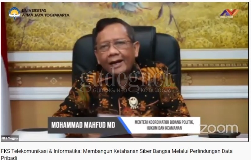 Perlindungan Data Pribadi, Wujud Ketahanan Siber Bangsa