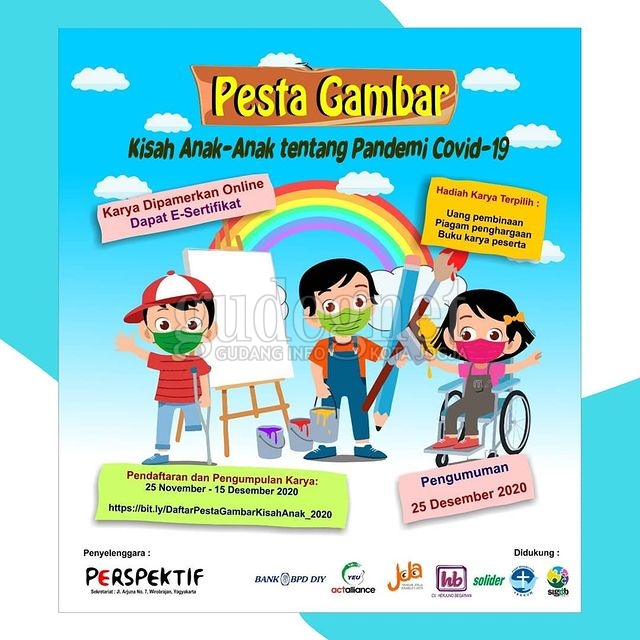 Yuk Ikut, Perspektif Yogyakarta Gelar Pesta Gambar untuk Anak
