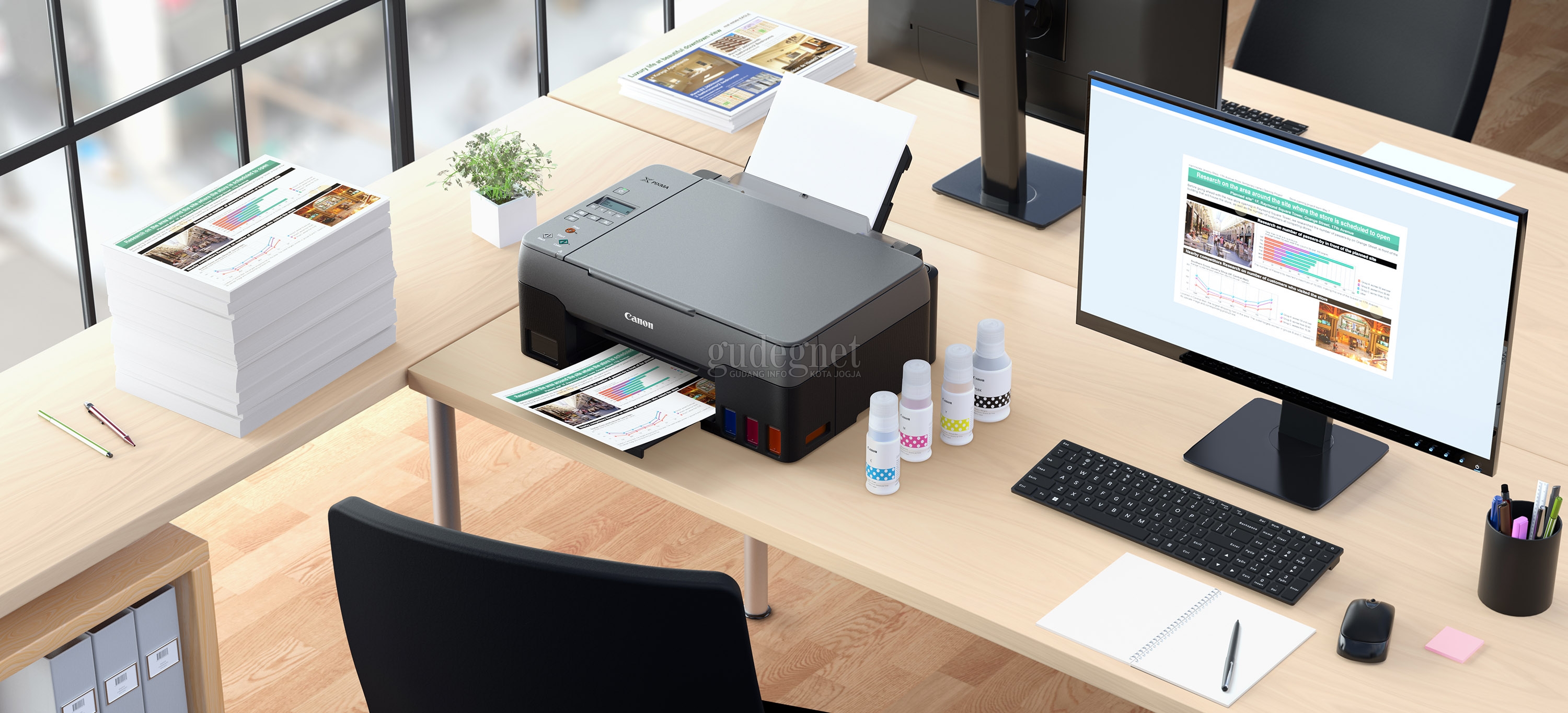 Canon Kenalkan Empat Printer G-Series