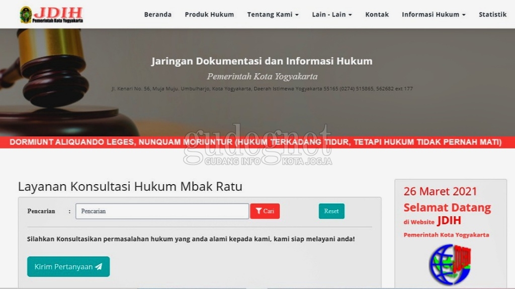 'Mbak Ratu' Siap Bantu Warga Yogyakarta Yang Butuh Layanan Hukum