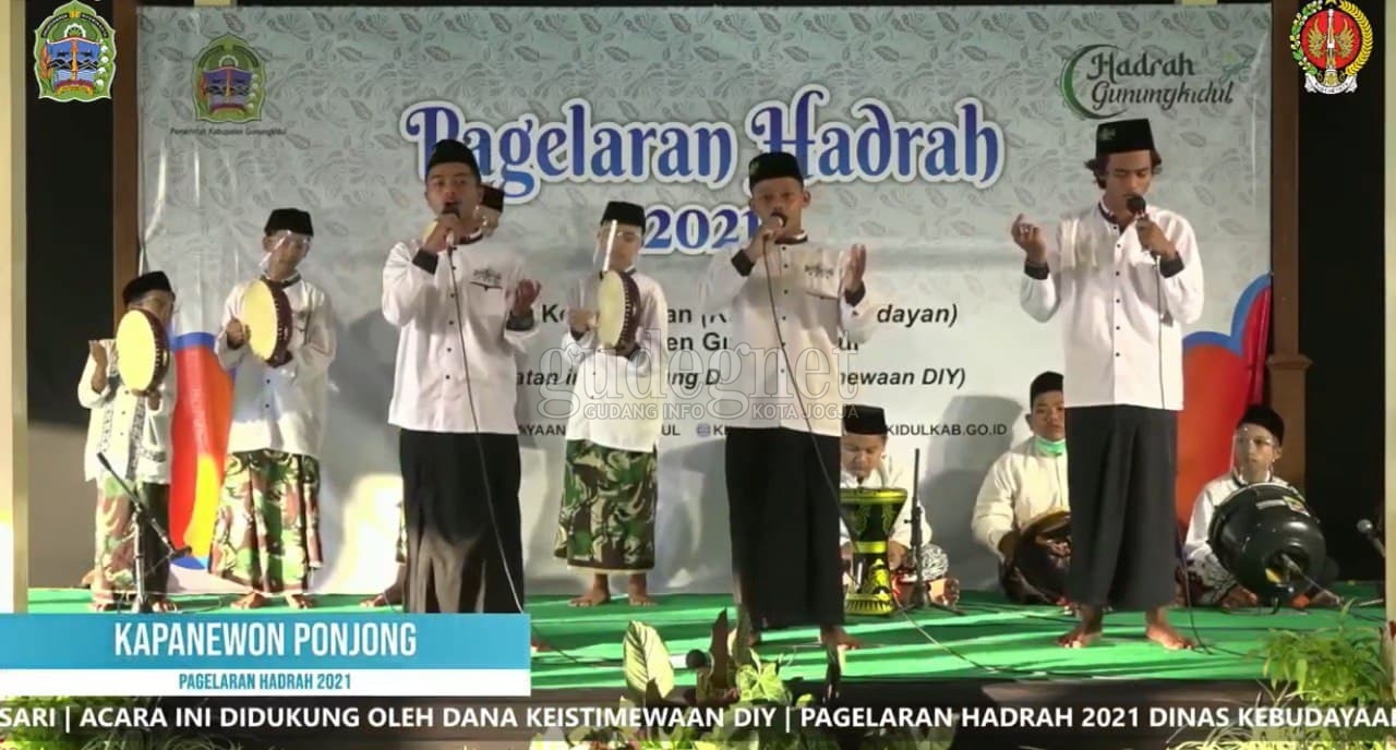 Dinas Kebudayaan Gunungkidul Selenggarakan Pagelaran Hadrah