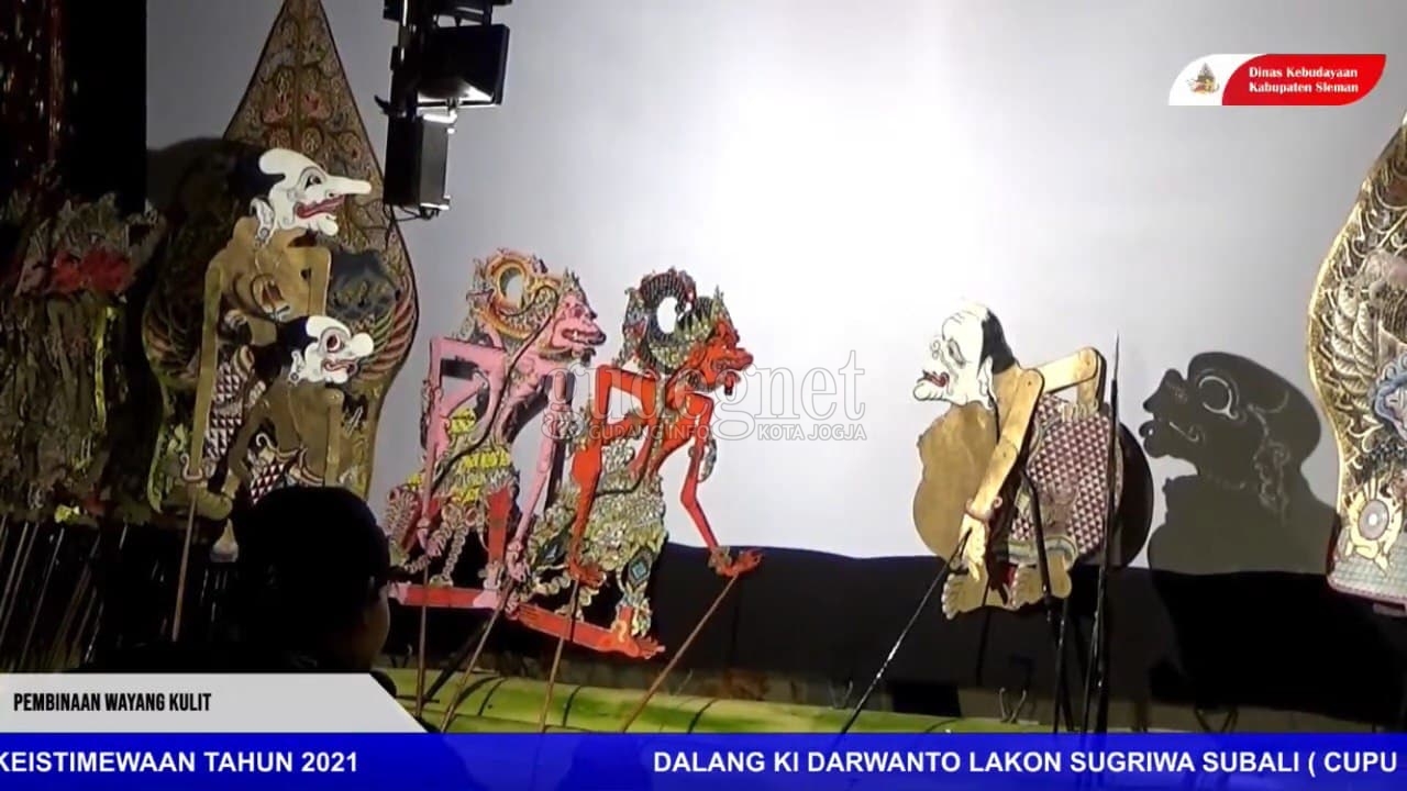 Disbud Sleman Gelar Pentas Wayang Kulit Daring