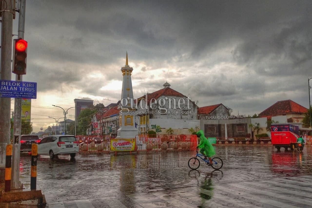 Sleman dan Kulonprogo Berpotensi Hujan Disertai Angin Kencang Hari Ini