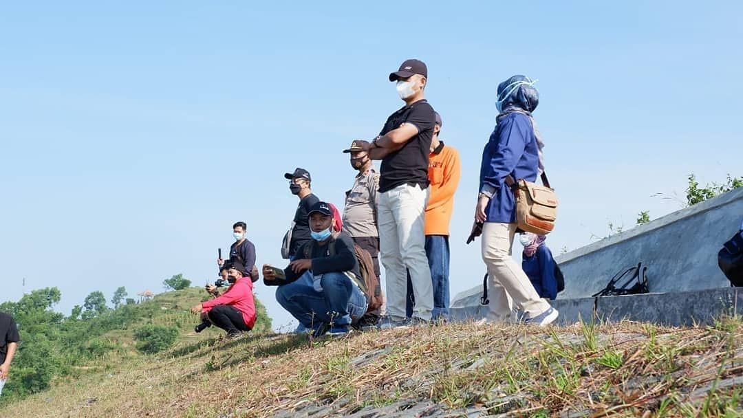 Promosi Destinasi Wisata, Bupati Gunungkidul Kunjungi Embung Batara Sriten