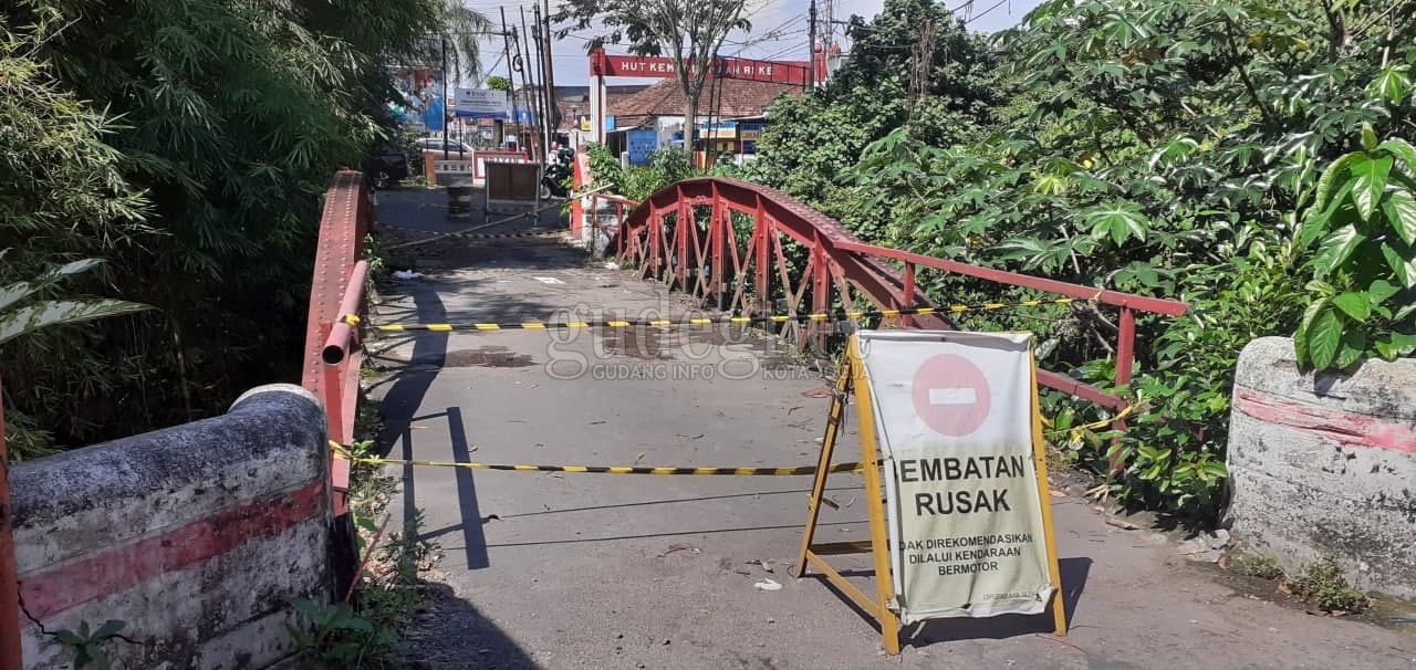 Pemkab Sleman Rencanakan Perbaikan Jembatan Merah Gejayan