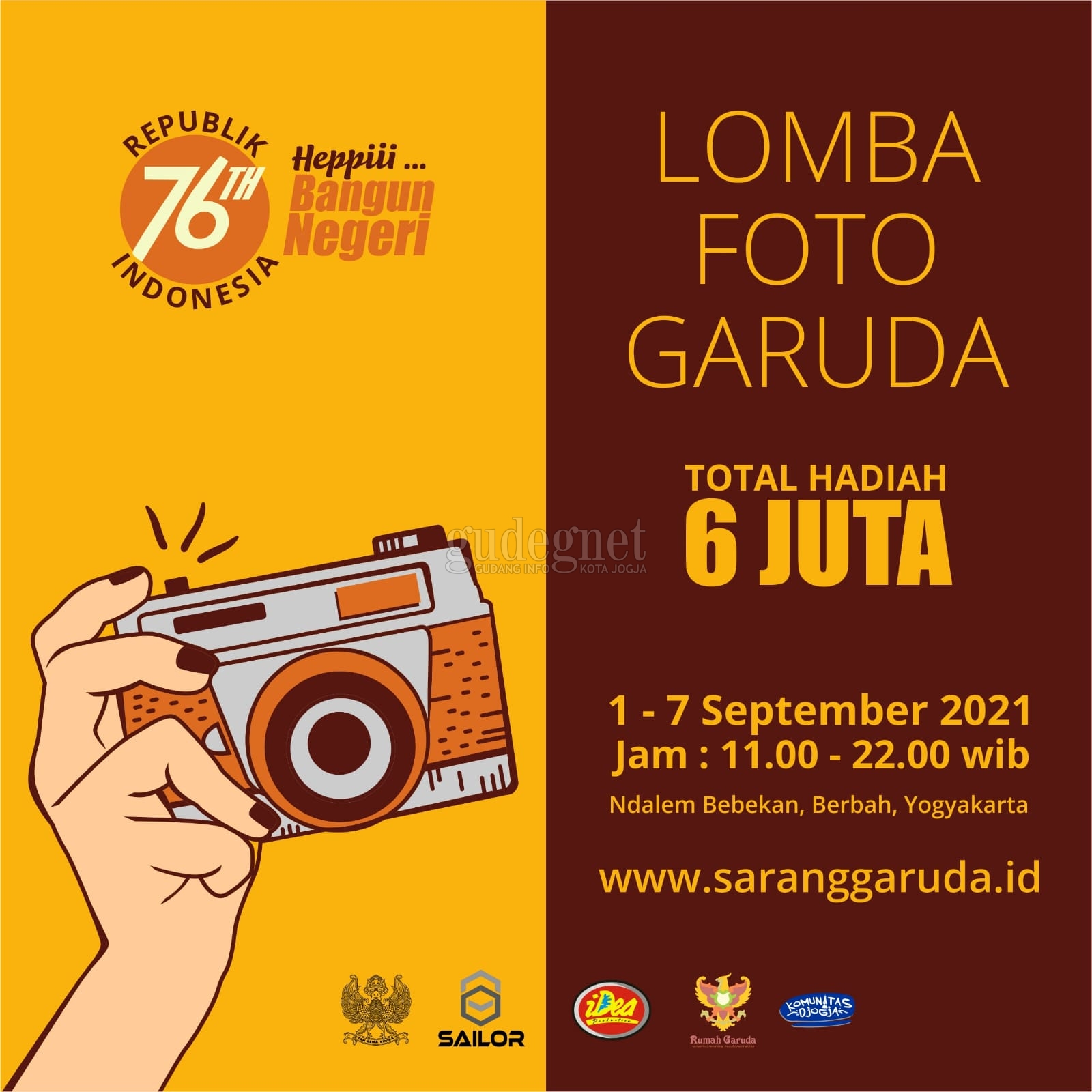 Sarang Garuda Adakan Lomba Foto Garuda untuk Tumbuhkan Kecintaan pada Lambang Negara