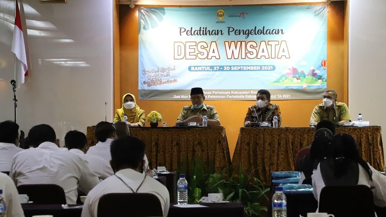 Tingkatkan Wawasan Kepariwisataan, Dinpar Bantul Gelar Pelatihan Desa Wisata