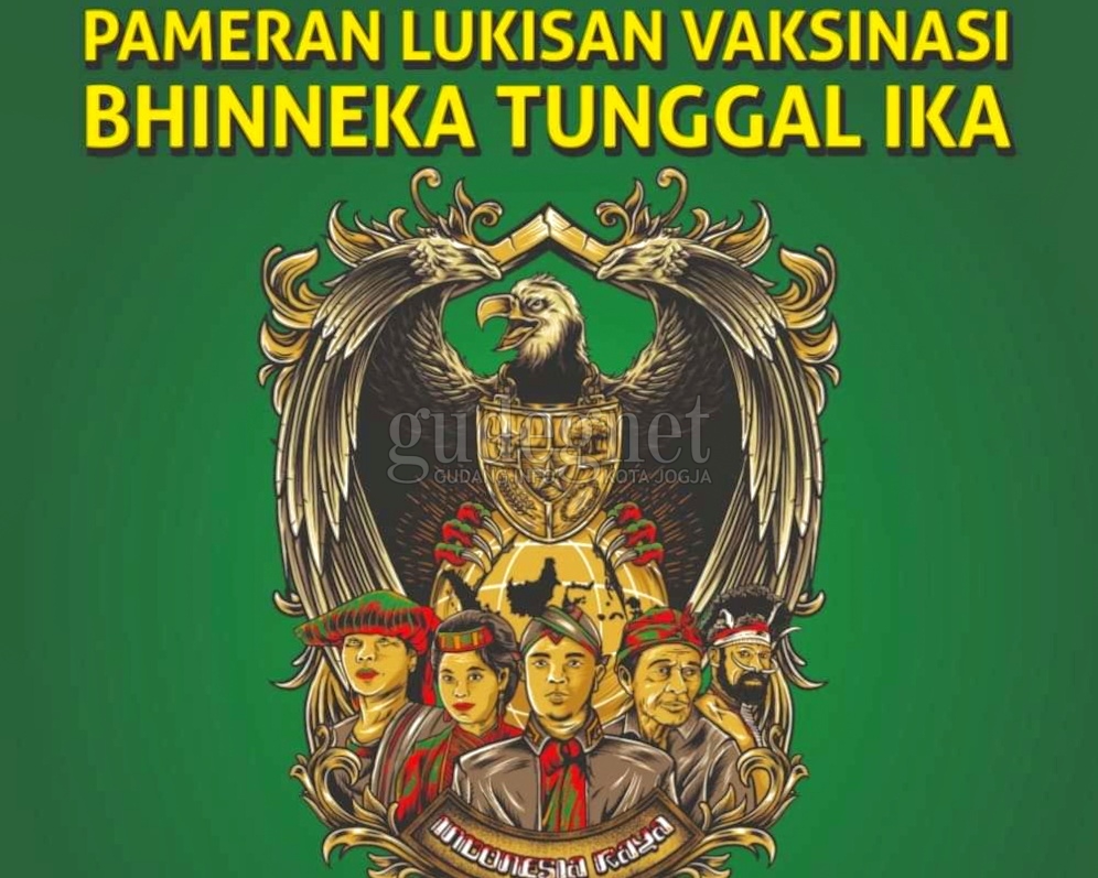 GKRI dan 10 Perupa Gelar Pameran dan Lelang Lukisan Vaksinasi Bhinneka Tunggal Ika