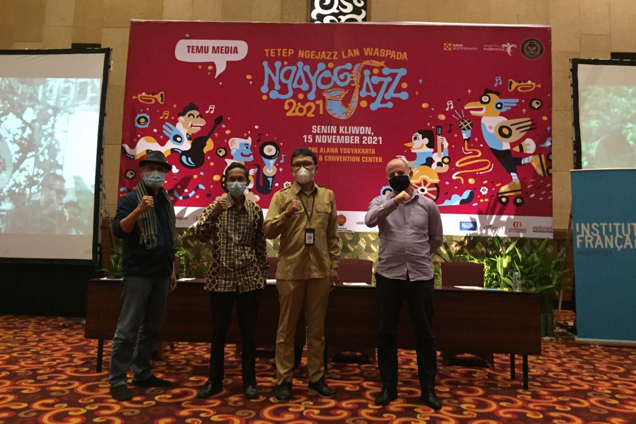 Ngayogjazz 2021 Usung Tema 'Tetep Ngejazz Lan Waspada'