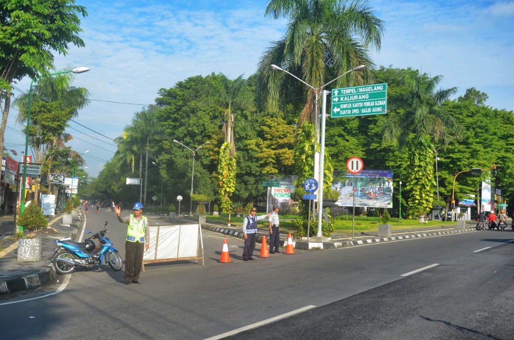 Alun-alun Sleman Ditutup Saat Malam Tahun Baru 