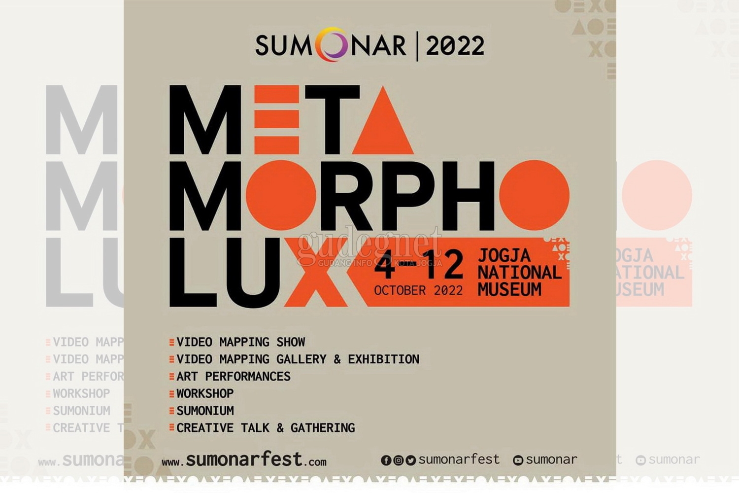 Sumonar Fest 2022 “Metamorpholux” Digelar Secara Luring