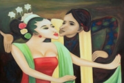 Pensiunan PU, Otodidak Belajar Lukis