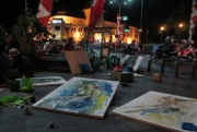 Saat Malioboro Jadi Open Studio Lukis