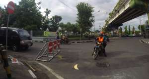 Pengendara Motor Dominasi Pelanggaran Jalan Searah