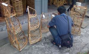 Jelang Lebaran, Permintaan Keranjang Parcel Naik