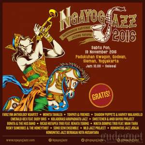 Ini Dia Daftar Lengkap Artis yang Bakal Tampil di Ngayogjazz 2016!