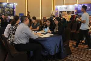 Ribuan Pengunjung Hadiri Pameran Pendidikan Inggris oleh British Council