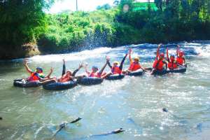 Siap Eksis, Desa Budaya Ini Miliki River Tubing