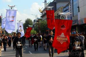 Bregada Drone Pukau Pengunjung FBN 2018