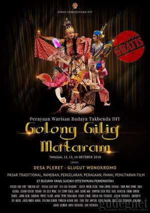 Jadwal Acara Perayaan Warisan Budaya Takbenda DIY 2018