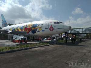 Jogja Airport Resto Sensasi Makan Di Dalam Pesawat Yogya